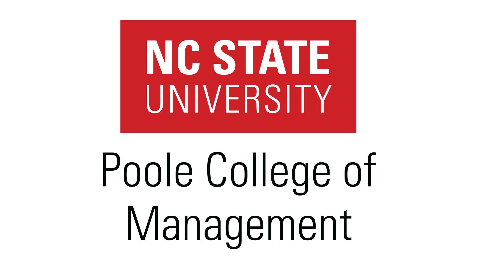 NC State Poole College of Mangement logo