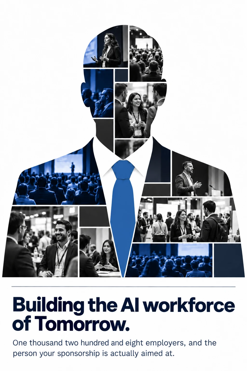 Business and technical leaders connecting at All Things AI